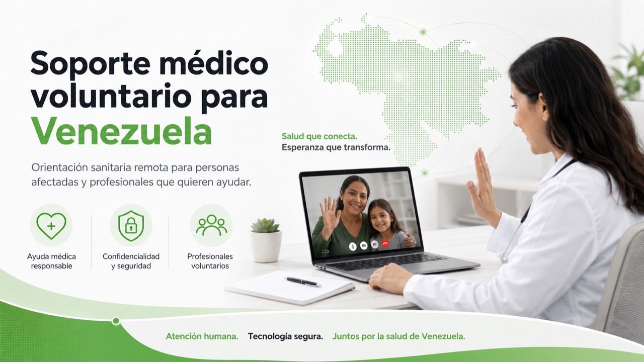 Soporte medico voluntario para Venezuela con DoctorSky